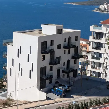 Luxury Panorama View With A Pool Appartamento Sarandë